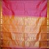 Pink colour Kanjeevaram silk saree SAS-7 - Click here to View more details about this Product